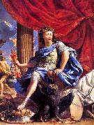 Charles Poerson Portrait of Louis XIV oil painting artist